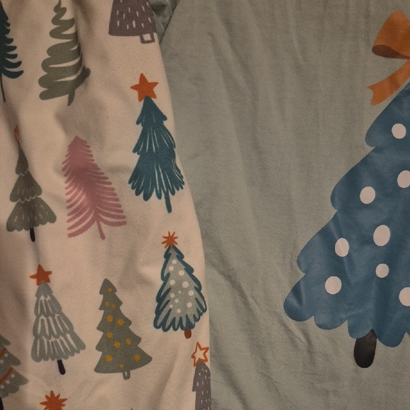 Festive Tree Pajama Set - Picture 3 of 6